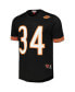 Men's Walter Payton Black Chicago Bears Retired Player Name and Number Mesh Top