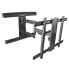 Фото #2 товара TV Wall Mount for up to 80" (110lb) VESA Mount Displays - Low Profile Full Motion Universal TV Wall Mount Bracket - Heavy Duty Adjustable Tilt/Swivel Articulating Arm - 200 x 100 mm - 600 x 400 mm - -15 - 2° - -90 - 90° - Steel - Black