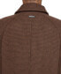 Men's Rennel Houndstooth Single-Breasted Topcoat