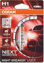 Фото #1 товара Osram Night Breaker Laser H1, 150% More Brightness, Halogen Headlight Bulb, 64150NL, 12 V Car, Folding Box (1 Lamp) (Pack of 2)