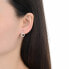 Charming silver earrings E0002475