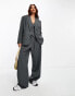 Фото #7 товара Vero Moda Troian tailored blazer in grey