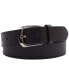 Фото #1 товара Men's Enamel Logo Ornament Casual Leather Belt