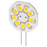 Goobay LED Spotlight - G4 - 9 bulb(s) - LED - 6500 K - 160 lm - White