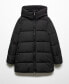 ფოტო #3 პროდუქტის Women's Hood Quilted Coat