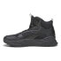 Фото #3 товара Puma Trinity Mid Hybrid Lace Up Mens Black Sneakers Casual Shoes 39232701