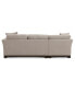 Фото #12 товара Elliot II 107" 2-Pc. Fabric Chaise Sectional Apartment Sofa, Created for Macy's