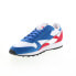 Фото #7 товара Reebok Classic Leather Mens Blue Suede Lace Up Lifestyle Sneakers Shoes