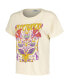 ფოტო #2 პროდუქტის Women's Cream Fleetwood Mac Graphic T-Shirt