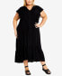 Фото #1 товара Plus Size Bellini Maxi Dress