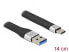 Delock 86938 - 0.14 m - USB C - USB A - USB 3.2 Gen 1 (3.1 Gen 1) - 5000 Mbit/s - Black