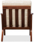 Фото #4 товара Swaxon Fabric Wood Chair, Created for Macy's