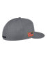 Фото #2 товара Men's Gray Iowa Hawkeyes USA Side Patch True AeroBill Performance Fitted Hat