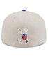 Фото #4 товара Men's Stone, Royal Buffalo Bills 2023 Salute To Service 59FIFTY Fitted Hat