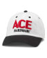 Men's White/Black Ace Hardware Ballpark Adjustable Hat Черно-белый - фото #1