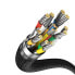 Фото #3 товара Kabel przewód USB-C - HDMI 8K 60Hz elastyczny wytrzymały 1.5m czarny