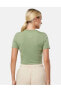 Фото #6 товара Sportswear Essential Slim-Fit Cropped Short-Sleeve Kadın T-shirt FB2873-386