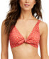 Sundazed 276908 Tie-Front Underwire Bikini Top Women's Swimsuit, Terracotta, 34C