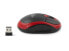 Titanum TM116R - Ambidextrous - Optical - RF Wireless - 1000 DPI - Black - Red