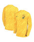 ფოტო #1 პროდუქტის Big Boys and Girls Yellow France National Team 2024 Goalkeeper Replica Stadium Long Sleeve Jersey