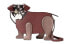 Фото #1 товара Сумка женская kate spade NY WKRU6239-610, модель с флористическим рисунком, кожаная, цвета коричневого пэчворка