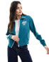 Фото #1 товара Tommy Jeans co-ord varsity track jacket in teal