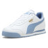 Фото #2 товара Puma Roma Basic Plus Lace Up Mens White Sneakers Casual Shoes 36957152