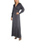 Фото #2 товара Women's Formal Long Sleeve Maxi Dress