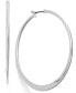 ფოტო #1 პროდუქტის Medium Thin Hoop Earrings, 2"