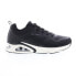 Фото #1 товара Skechers Tres-Air Uno Revolution-Airy Mens Black Wide Sneakers Shoes