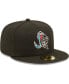 Фото #4 товара Men's Black Jupiter Hammerheads Authentic Collection Team Home 59FIFTY Fitted Hat
