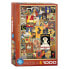 Puzzle Vintage Poster 1000 Teile