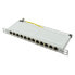 Фото #2 товара LogiLink NP0065 - 10 Gigabit Ethernet - RJ-45 - Cat6a - Grey - Metal - Rack mounting