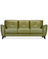 Фото #4 товара Myia 85" Leather Sofa, Created for Macy's