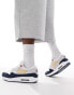 Фото #10 товара Nike Air Max 1 SC trainers in white, navy and gold