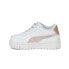 Фото #3 товара Puma Cali Dream Shiny Pack Ac Slip On Toddler Girls White Sneakers Casual Shoes