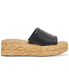 Фото #2 товара Women's Chavi Raffia Flatform Slide Sandals