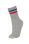 Erkek 5'li Pamuklu Soket Çorap C0168axns