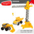 COLORBABY Set 2 Vehicles And 2 Construction Machines