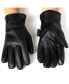 Фото #6 товара Mens Gloves Dressy Genuine Leather Warm Thermal Lined Wrist Strap