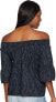 Фото #3 товара Топ прана 293427 Women's Chryssa черные брызги, размер Medium