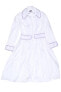 Фото #4 товара Zac Posen Cotton Poplin Dress (White/Lilac) Women's Dress