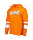 Фото #4 товара Men's Orange, White Denver Broncos Alex Long Sleeve Hoodie T-shirt