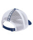 Men's Blue, White Toronto Maple Leafs Cross Sticks Trucker Adjustable Hat