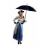Costume for Adults My Other Me Mary Poppins 4 Pieces Grey