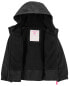 Baby Peplum Mid-Weight Fleece-Lined Jacket 12M