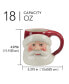 Santa's Secret 3D Mugs, Set of 4