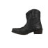 Фото #6 товара Roper Dusty Distressed Snip Toe Cowboy Booties Womens Black Casual Boots 09-021-