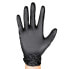 Фото #2 товара JBM Black disposable nitrile gloves 7.0mil diamond texture 90 units