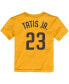 ფოტო #4 პროდუქტის Toddler Fernando Tatis Jr. Gold San Diego Padres Player Name and Number T-shirt